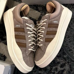 Adidas Bad Bunny x Campus Chalky Brown front view