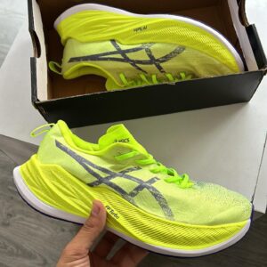 ASICS FF Turbo Yellow Neon front view