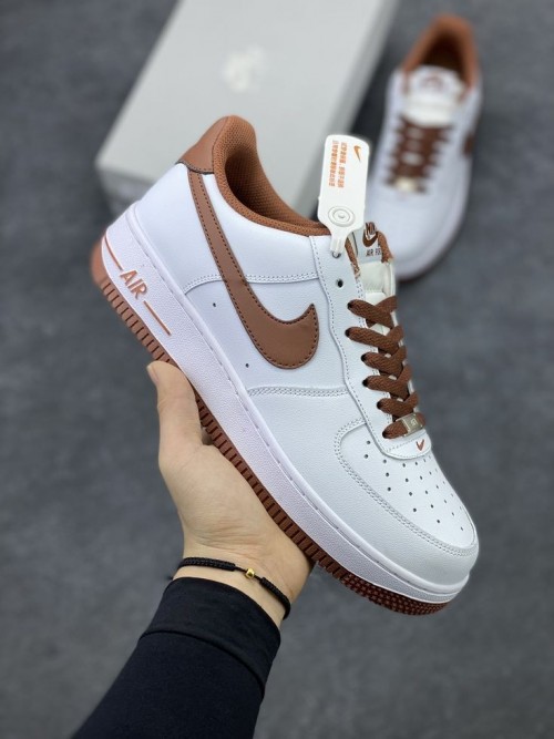 Nike Airforce 1 Low 07 PECAN Front View