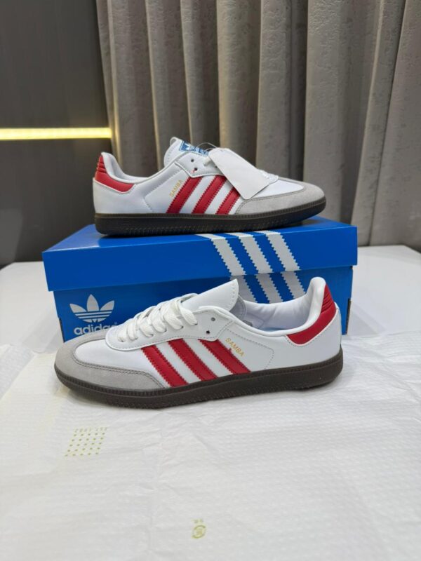 Adidas Samba White Red Original Box Display