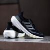 Adidas Ultra Boost 23 Light Black Neon Top View