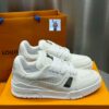 Louis Vuitton Trainer Skate Full White Front View