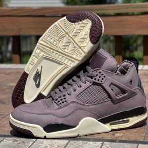 Air Jordan Retro 4 A Ma Maniere Violet Front View