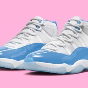 Air Jordan 11 UNC Blue Top View