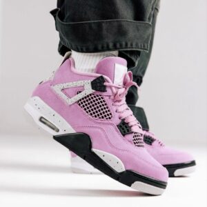 Nike Air Jordan 4 Orchid – Semi UA Quality Sneakers with Extra Laces