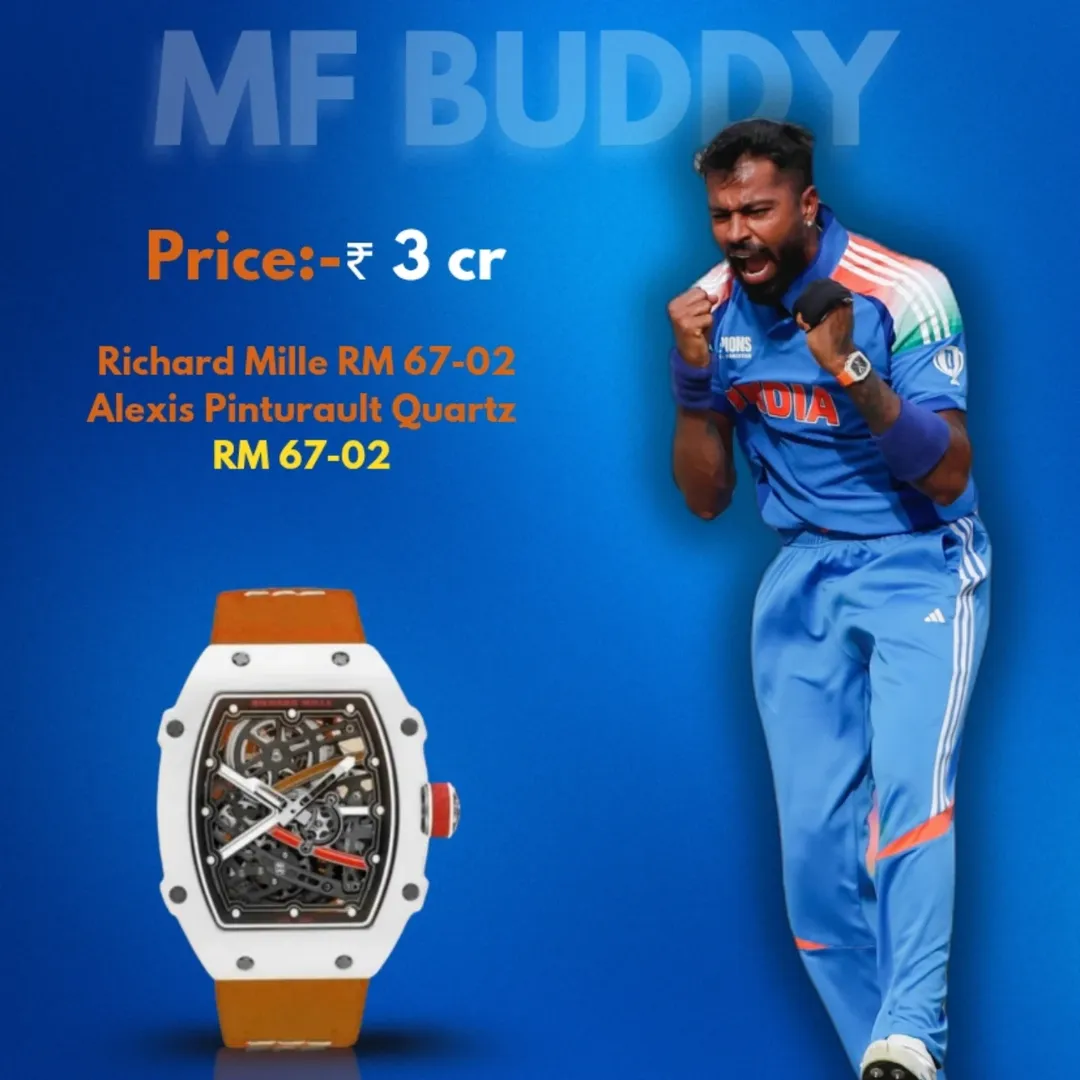 hardik pandya watch