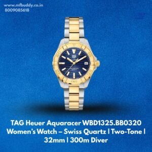 TAG Heuer Aquaracer WBD1325.BB0320 Women’s Watch – Swiss Quartz | Two-Tone | 32mm | 300m Diver https://mfbuddy.com/