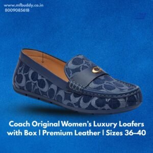 Coach Original Women’s Luxury Loafers with Box | Premium Leather | Sizes 36–40 https://mfbuddy.com/