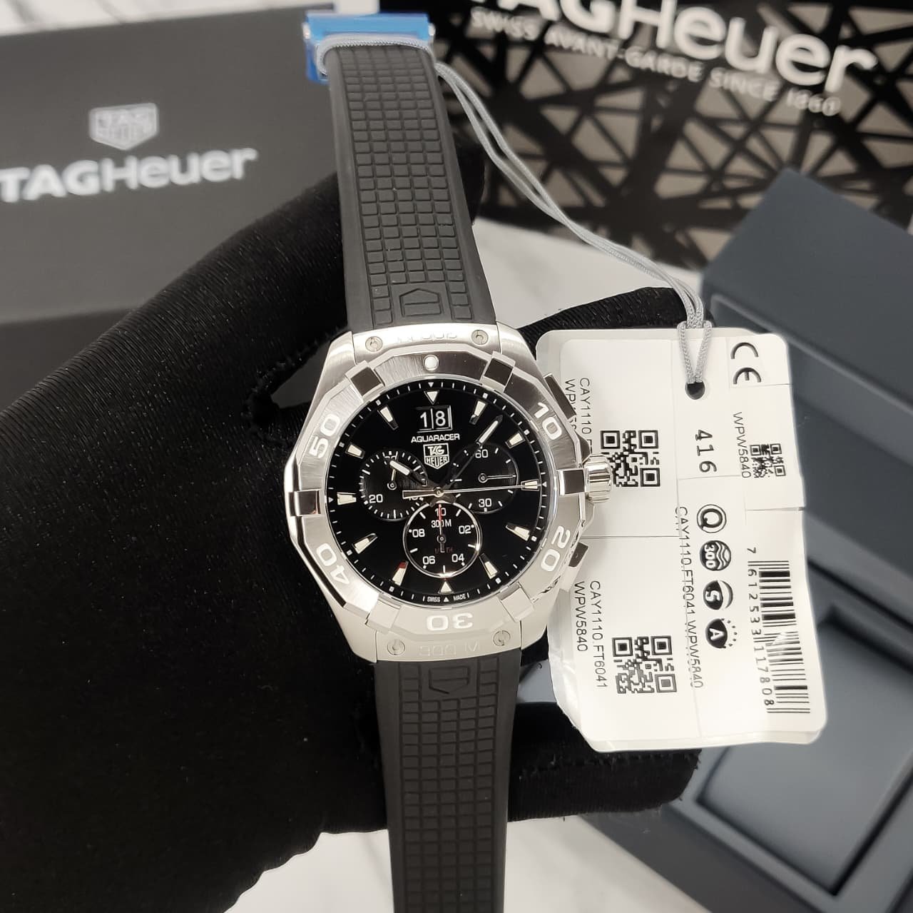 TAG Heuer Aquaracer CAY1110.FT6041 original 43mm luxury men's watch