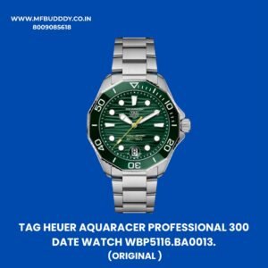 TAG Heuer Aquaracer Professional 300 Green Dial Automatic Watch with Stainless Steel Bracelet