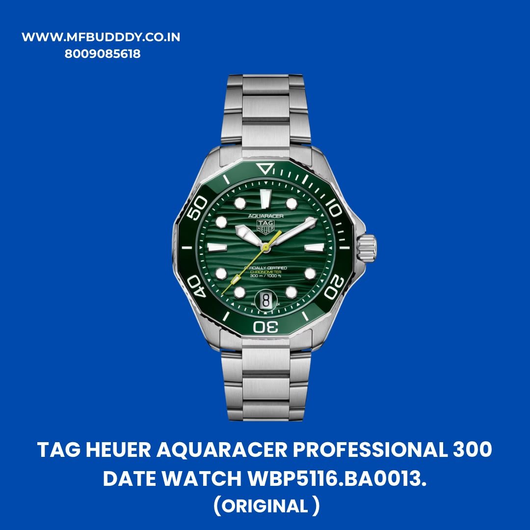 WhatsApp Image 2026-07-14 at 13.50.02 TAG Heuer Aquaracer Professional 300 Green Dial Automatic Watch with Stainless Steel Bracelet