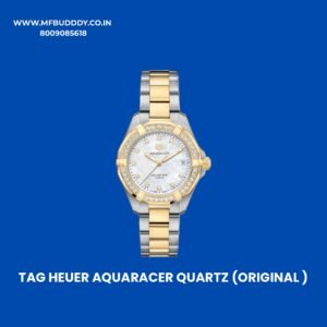 TAG Heuer Aquaracer Lady Diamond Watch WBD1323.BB0320 with Mother-of-Pearl Dial and Gold Bezel