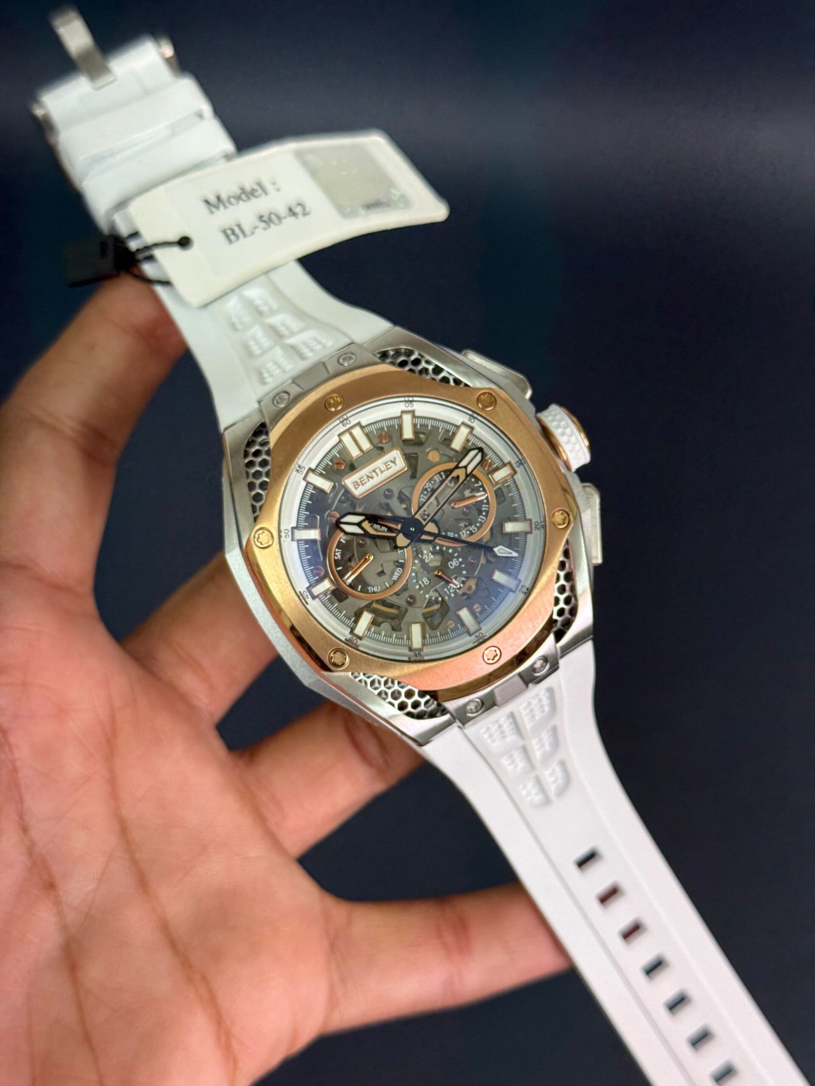 WhatsApp Image 2026-07-30 at 11.30.21 Bentley The Opulence BL-50-42 Automatic Skeleton Premium Men's Watch