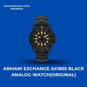 Armani Exchange AX1855 Black Analog Premium Men's Watch